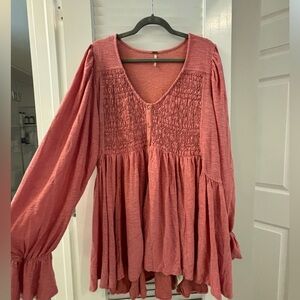 Free people XL long sleeve tunic